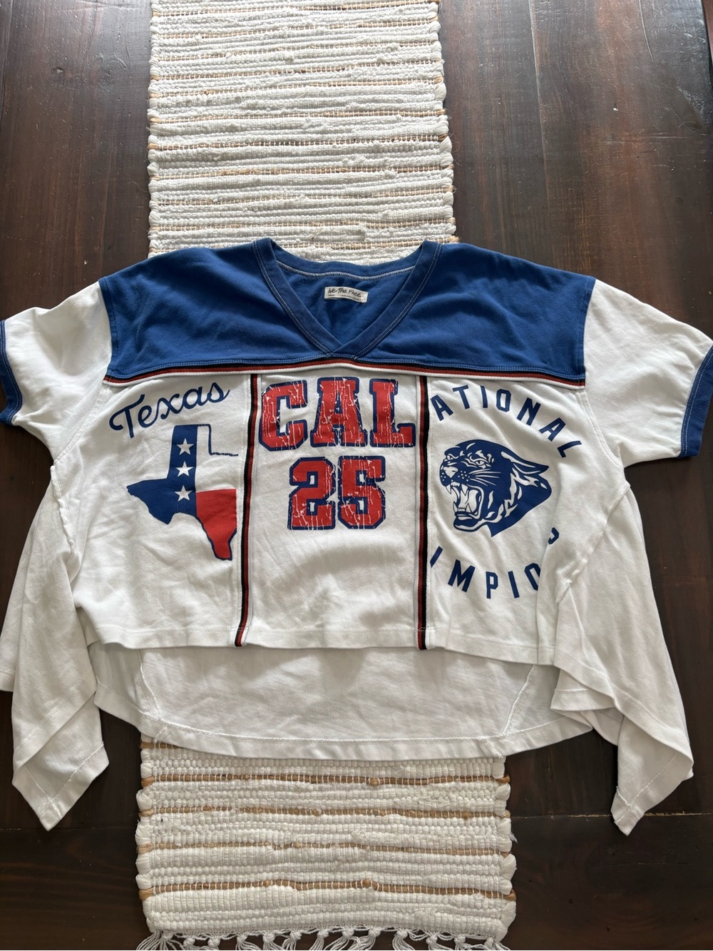 Free People We the Free Texas Cal 25 oversized tee
